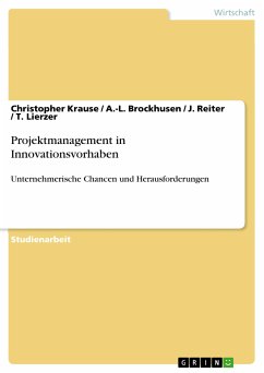 Projektmanagement in Innovationsvorhaben (eBook, PDF)