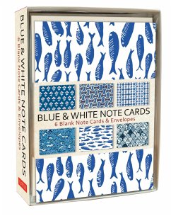 Cover Blue & White Note Cards