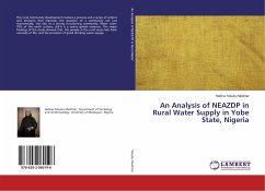 An Analysis of NEAZDP in Rural Water Supply in Yobe State, Nigeria