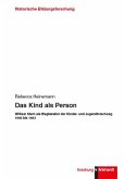 Das Kind als Person (eBook, PDF)