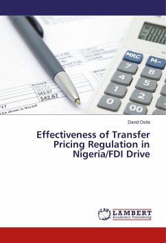 Effectiveness of Transfer Pricing Regulation in Nigeria/FDI Drive - Osita, David