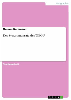 Der Syndromansatz des WBGU (eBook, ePUB)