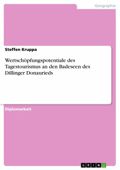 Wertschöpfungspotentiale des Tagestourismus an den Badeseen des Dillinger Donaurieds (eBook, ePUB)