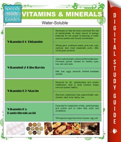 Cover Vitamins & Minerals (Speedy Study Guides) (eBook, ePUB)