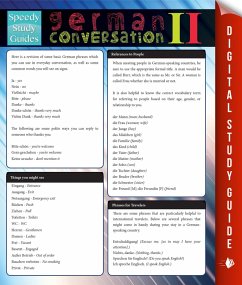 German Conversation Il (Speedy Study Guides) (eBook, ePUB) - Publishing, Speedy