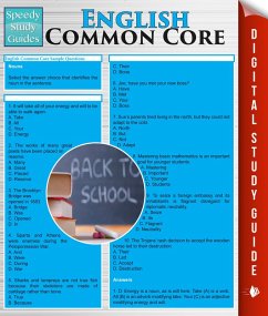 Cover English Common Core (Speedy Study Guides) (eBook, ePUB)