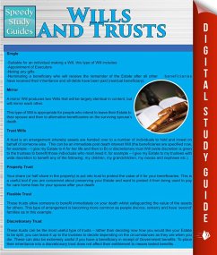 Cover Wills And Trusts (Speedy Study Guides) (eBook, ePUB)