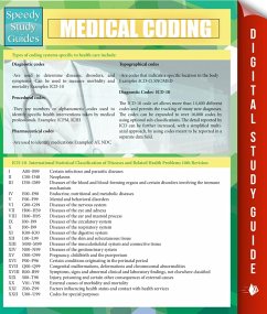 Medical Coding (Speedy Study Guides) (eBook, ePUB) - Publishing, Speedy