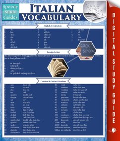 Italian Vocabulary (Speedy Study Guides) (eBook, ePUB) - Publishing, Speedy