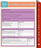 Algebraic Equations (Speedy Study Guides) (eBook, ePUB) Algebraic Equations (Speedy Study Guides) (eBook, ePUB)