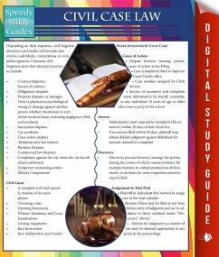 Cover Civil Case Law (Speedy Study Guides) (eBook, ePUB)