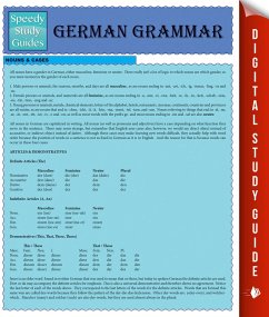 German Grammar (Speedy Study Guides) (eBook, ePUB) - Publishing, Speedy