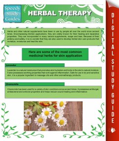 Cover Herbal Therapy (Speedy Study Guides) (eBook, ePUB)