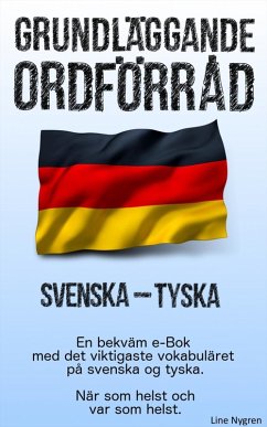 Grundläggande ordförråd Svenska - Tyska (eBook, ePUB) - Nygren, Line