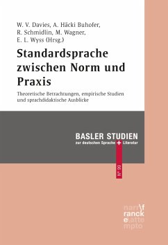 Standardsprache zwischen Norm und Praxis (eBook, ePUB)