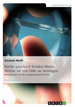 Kinder psychisch kranker Eltern (eBook, ePUB) - Wolff, Susanne