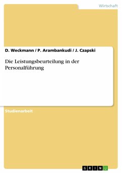Die Leistungsbeurteilung in der Personalführung (eBook, ePUB)