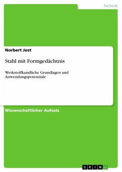 Stahl mit Formgedächtnis (eBook, ePUB) - Jost, Norbert