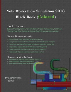 SolidWorks Flow Simulation 2018 Black Book (Colored) - Verma, Gaurav; Samar