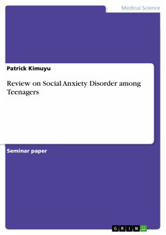 Review on Social Anxiety Disorder among Teenagers (eBook, ePUB) - Kimuyu, Patrick