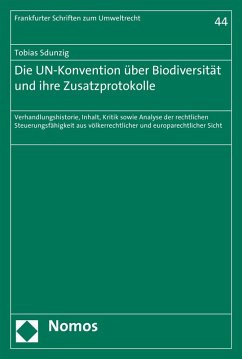 Cover Die UN-Konvention über Biodiversität und ihre Zusatzprotokolle (eBook, PDF)