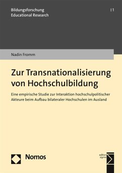 Zur Transnationalisierung von Hochschulbildung (eBook, PDF) - Fromm, Nadin