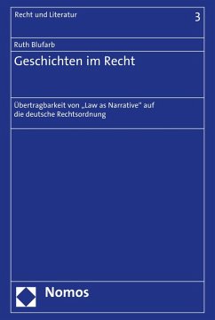 Geschichten im Recht (eBook, PDF) - Blufarb, Ruth