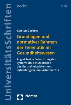Cover Grundlagen und normativer Rahmen der Telematik im Gesundheitswesen (eBook, PDF)