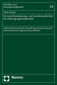 Cover Die Investitionsplanungs- und Investitionspflichten der Übertragungsnetzbetreiber (eBook, PDF)