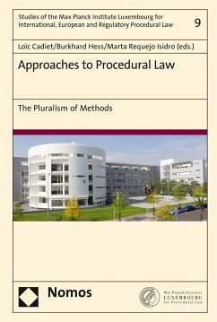 Cover Approaches to Procedural Law (eBook, PDF)