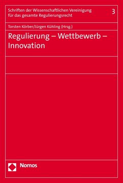 Cover Regulierung - Wettbewerb - Innovation (eBook, PDF)