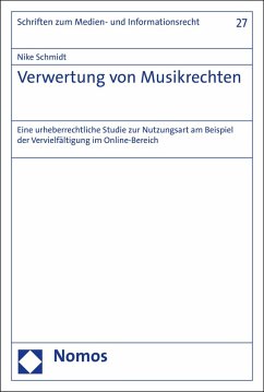 Verwertung von Musikrechten (eBook, PDF) - Schmidt, Nike