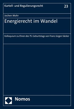 Cover Energierecht im Wandel (eBook, PDF)