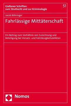 Cover Fahrlässige Mittäterschaft (eBook, PDF)