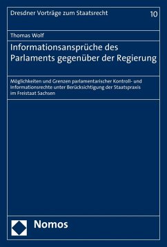 Informationsansprüche des Parlaments gegenüber der Regierung (eBook, PDF) - Wolf, Thomas