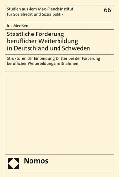 Staatliche Förderung beruflicher Weiterbildung in Deutschland und Schweden (eBook, PDF) - Meeßen, Iris