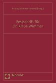 Festschrift für Dr. Klaus Wimmer (eBook, PDF)