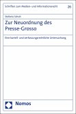 Zur Neuordnung des Presse-Grosso (eBook, PDF)