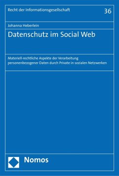 Datenschutz im Social Web (eBook, PDF) - Heberlein, Johanna