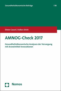 AMNOG-Check 2017 (eBook, PDF) - Cassel, Dieter; Ulrich, Volker