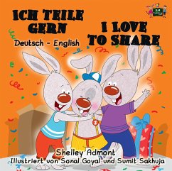 Ich teile gern I Love to Share (Bilingual German Children's Book) (eBook, ePUB)