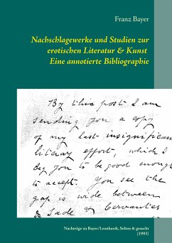 Nachschlagewerke und Studien zur erotischen Literatur & Kunst Eine annotierte Bibliographie (eBook, ePUB)