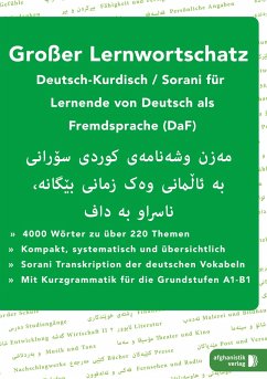 Großer Lernwortschatz Deutsch-Kurdisch Sorani - Nazrabi, Noor;Nazrabi, Noor