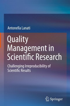 Quality Management in Scientific Research - Lanati, Antonella