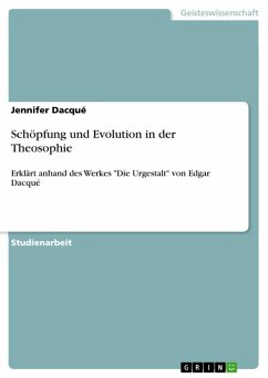 Schöpfung und Evolution in der Theosophie (eBook, ePUB)
