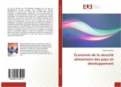 Économie de la sécurité alimentaire des pays en développement - Nkendah, Robert