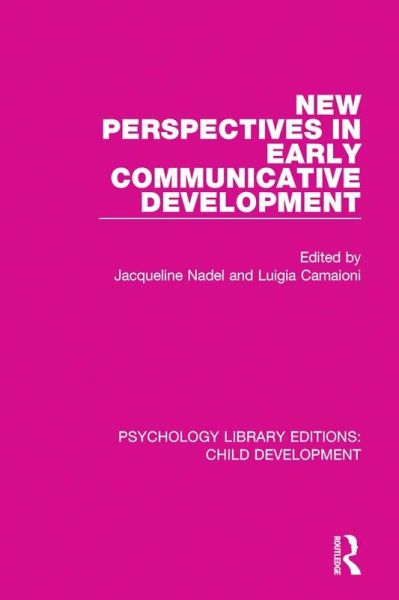 New Perspectives in Early Communicative Development (eBook, PDF)