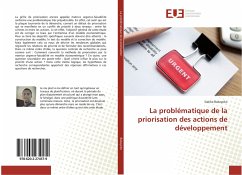 La problématique de la priorisation des actions de développement - Bakayoko, Siakha