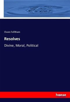 Resolves - Felltham, Owen