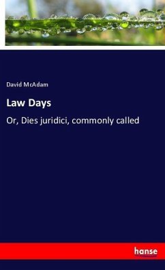 Law Days - Mcadam, David